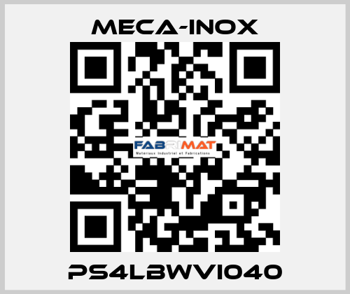 PS4LBWVI040 Meca-Inox