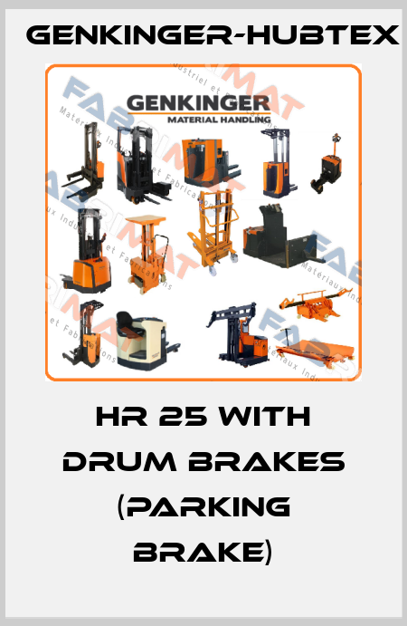 HR 25 with drum brakes (parking brake) Genkinger-HUBTEX