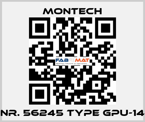 Nr. 56245 Type GPU-14 MONTECH