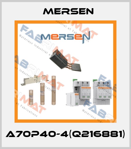 A70P40-4(Q216881) Mersen