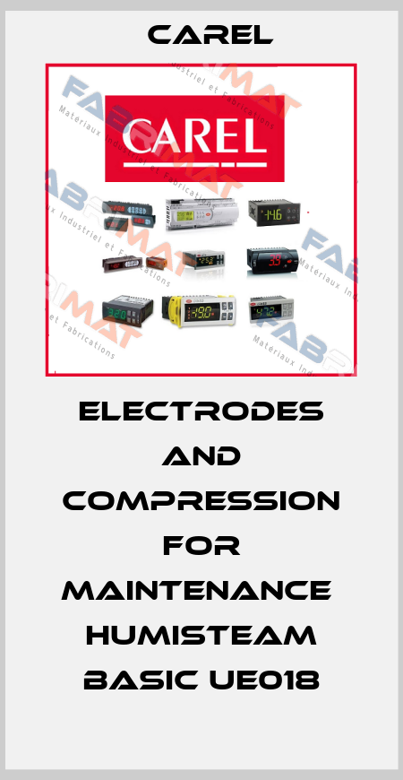 electrodes and compression for maintenance  humiSteam Basic UE018 Carel