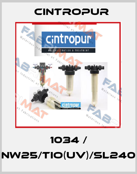 1034 / NW25/TIO(UV)/SL240 Cintropur