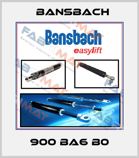 900 BA6 B0 Bansbach