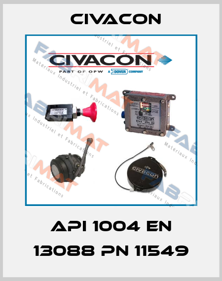 API 1004 EN 13088 PN 11549 Civacon