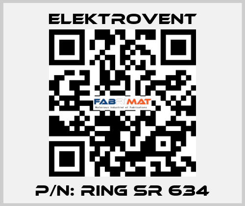 P/N: RING SR 634 ELEKTROVENT