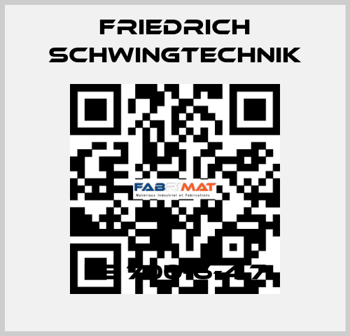 FE 700-6-4.7 Friedrich Schwingtechnik