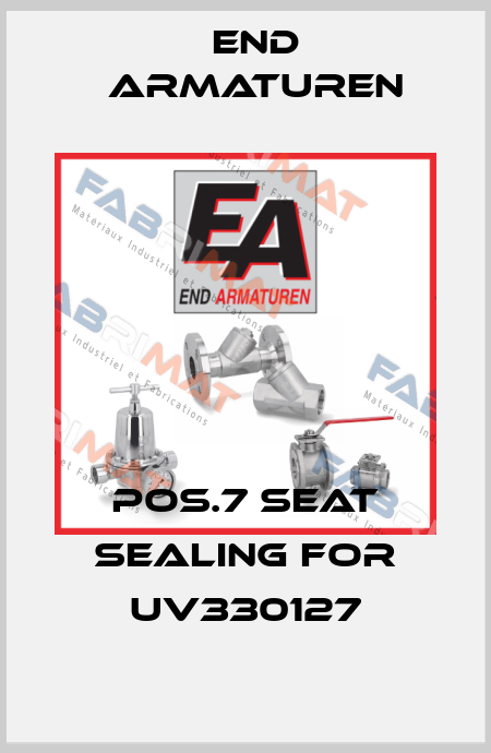 Pos.7 Seat sealing for UV330127 End Armaturen