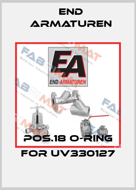 Pos.18 O-ring for UV330127 End Armaturen