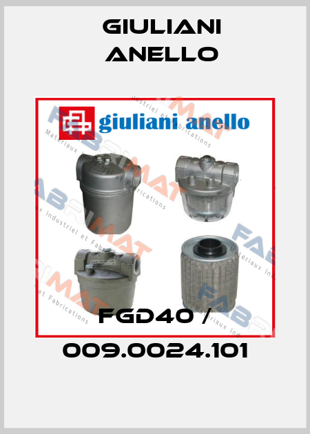 FGD40 / 009.0024.101 Giuliani Anello