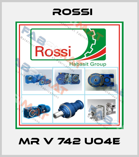 MR V 742 UO4E Rossi