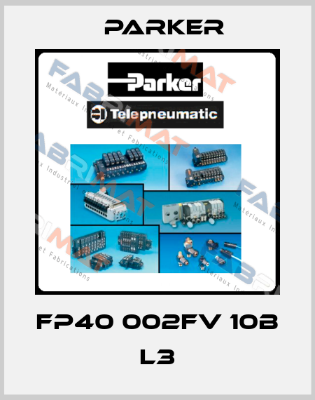 FP40 002FV 10B L3 Parker