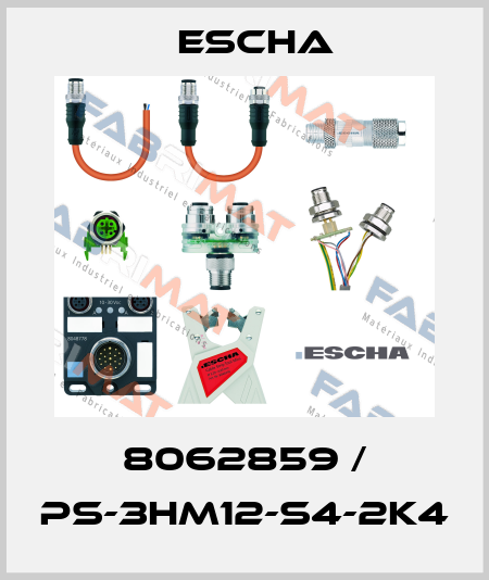 8062859 / PS-3HM12-S4-2K4 Escha