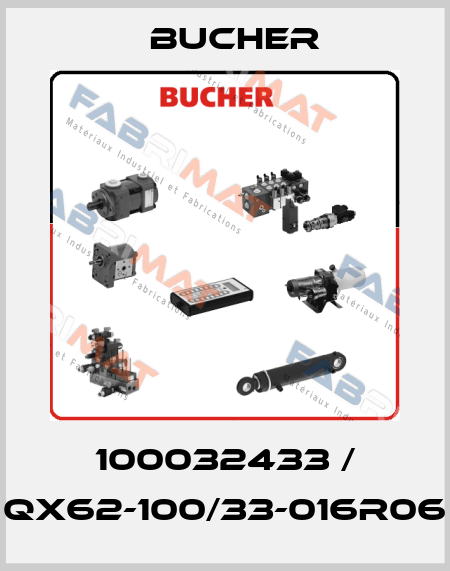 100032433 / QX62-100/33-016R06 Bucher