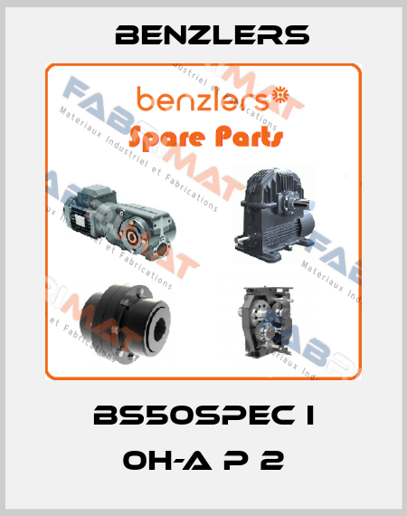 BS50SPEC I 0H-A P 2 Benzlers