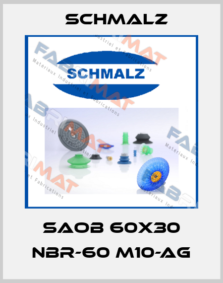 SAOB 60x30 NBR-60 M10-AG Schmalz