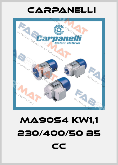 MA90s4 KW1,1 230/400/50 B5 CC Carpanelli