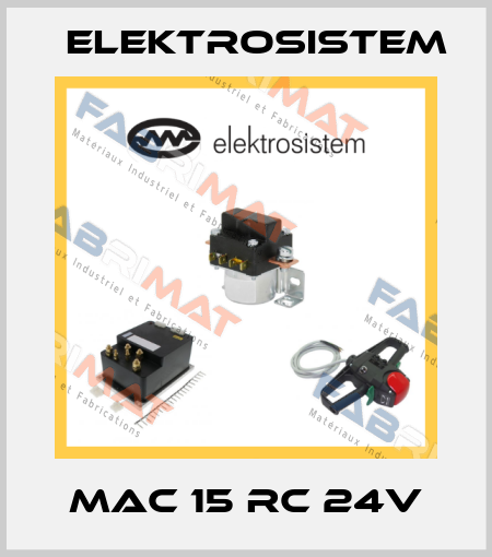 MAC 15 RC 24V Elektrosistem