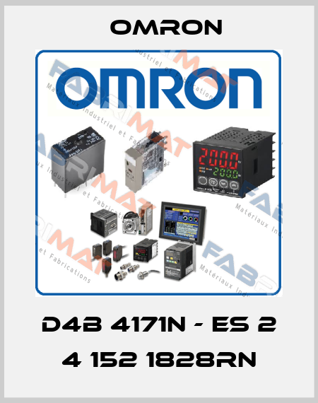 D4B 4171N - ES 2 4 152 1828RN Omron