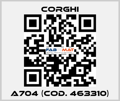 A704 (Cod. 463310) Corghi