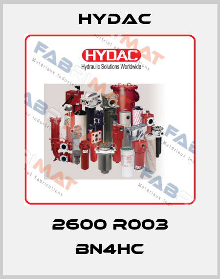 2600 R003 BN4HC Hydac