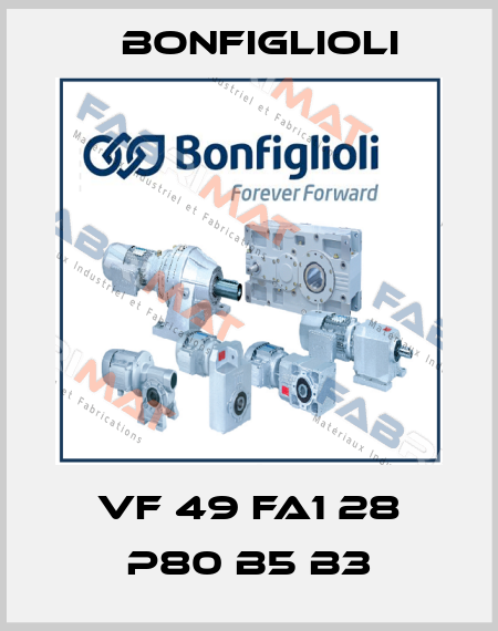 VF 49 FA1 28 P80 B5 B3 Bonfiglioli