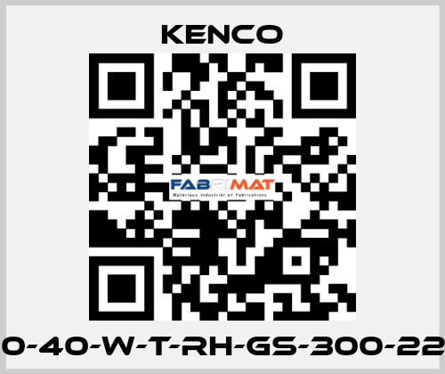 5700-40-W-T-RH-GS-300-220-N, Kenco