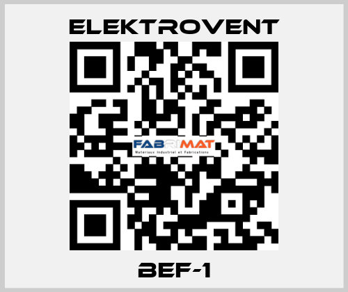 BEF-1 ELEKTROVENT