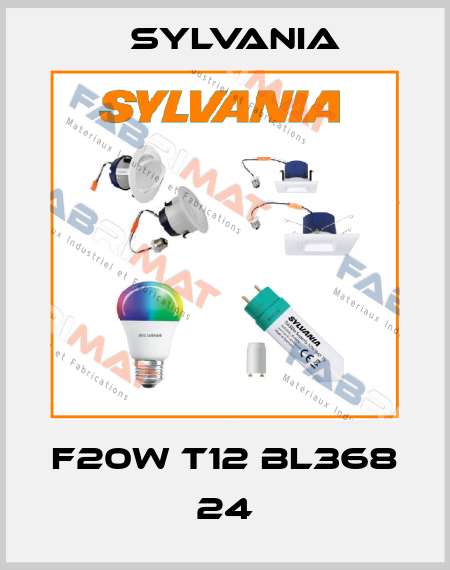 F20W T12 BL368 24 Sylvania
