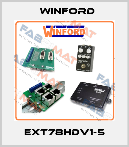 EXT78HDV1-5 Winford