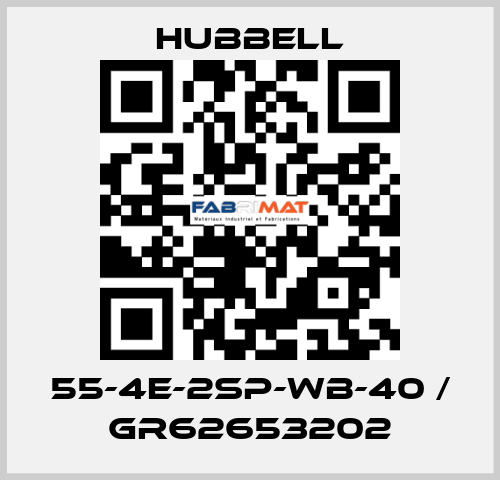 55-4E-2SP-WB-40 / GR62653202 Hubbell