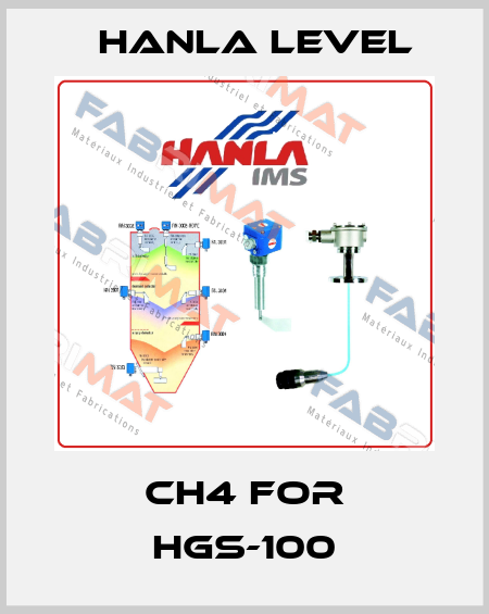 CH4 for HGS-100 HANLA LEVEL