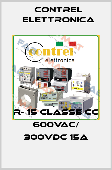 R- 15 Classe CC 600VAC/ 300VDC 15A Contrel Elettronica
