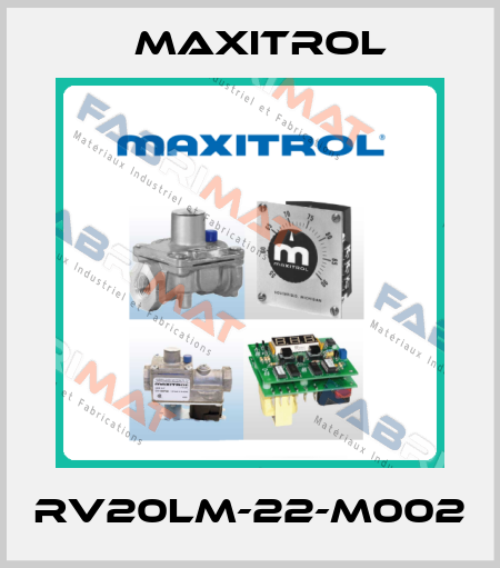 RV20LM-22-M002 Maxitrol