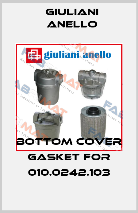 bottom cover gasket for 010.0242.103 Giuliani Anello