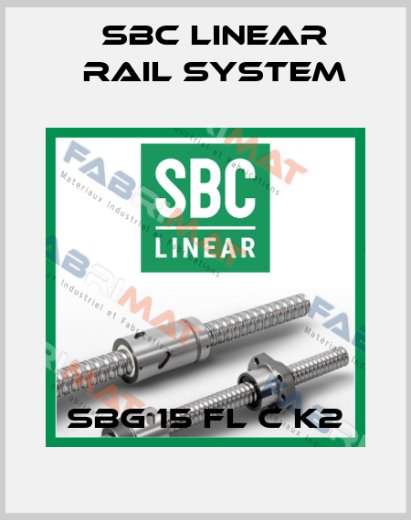 SBG 15 FL C K2 SBC Linear Rail System
