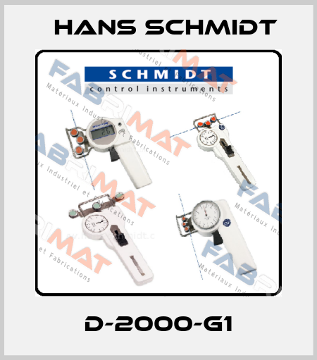 D-2000-G1 Hans Schmidt