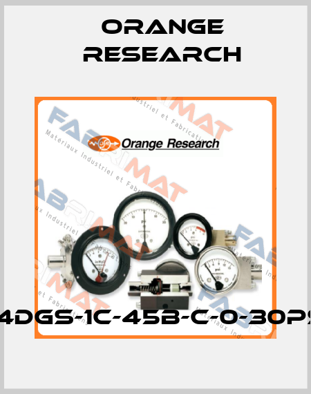 1514DGS-1C-45B-C-0-30PSID Orange Research