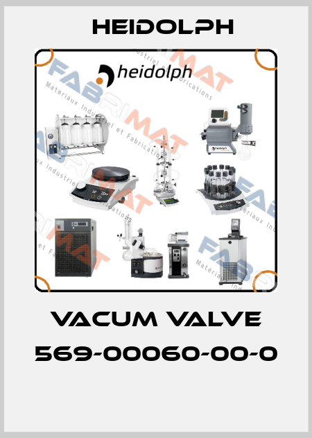 VACUM VALVE 569-00060-00-0  Heidolph