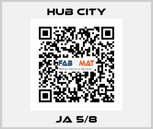 JA 5/8 Hub City