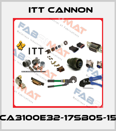 CA3100E32-17SB05-15 Itt Cannon