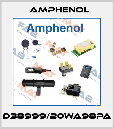 D38999/20WA98PA Amphenol