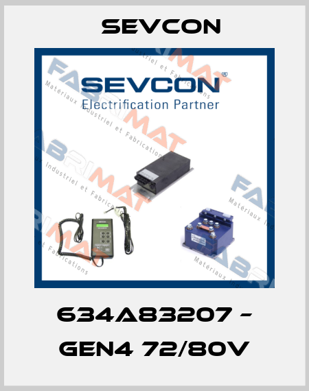 634A83207 – GEN4 72/80V Sevcon