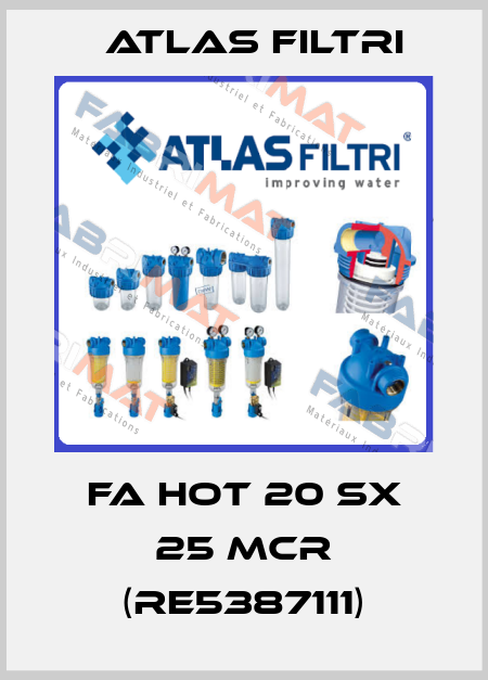 FA HOT 20 SX 25 mcr (RE5387111) Atlas Filtri
