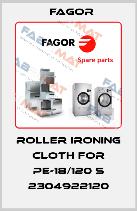 Roller Ironing cloth for PE-18/120 S 2304922120 Fagor