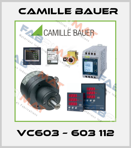 VC603 – 603 112 Camille Bauer