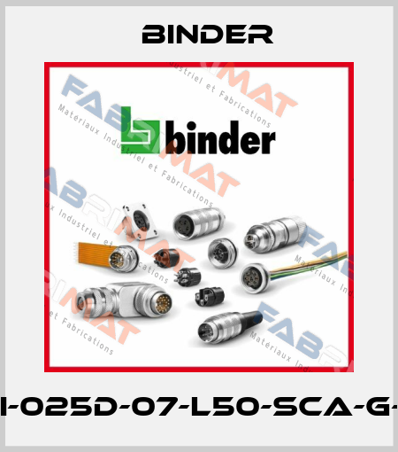 LPRI-025D-07-L50-SCA-G-A1-L Binder