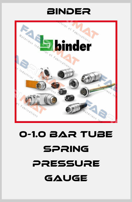 INSTRUM pressure gauge, tube spring, 0-1 bar, G¼", ATEX ( LPRI-025D-07-L50-SCA-G-A1-L) Binder