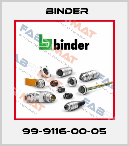 99-9116-00-05 Binder