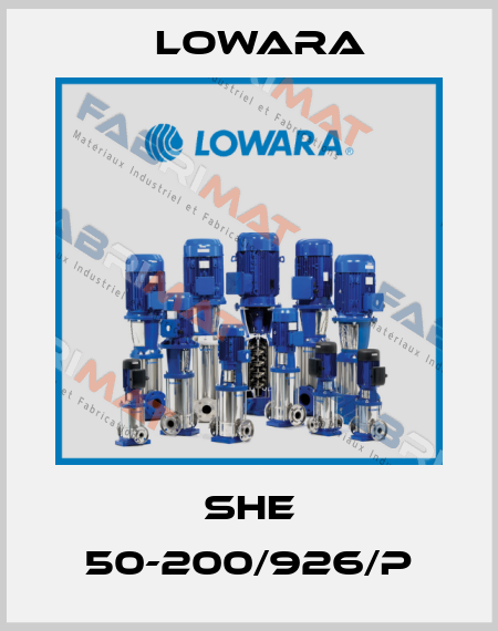 SHE 50-200/926/P Lowara