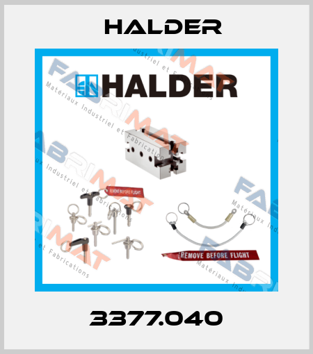 3377.040 Halder